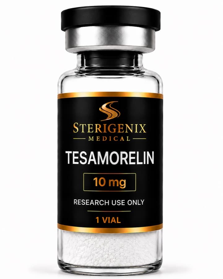 Tesamorelin — 10 mg, Lyophilized powder